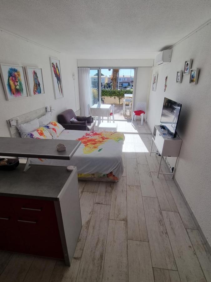 Cap Capistol Studio Avec Terrasse, Vue Port Agde Exterior foto
